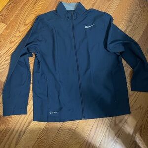Nike Men's Dark Blue Windbreaker